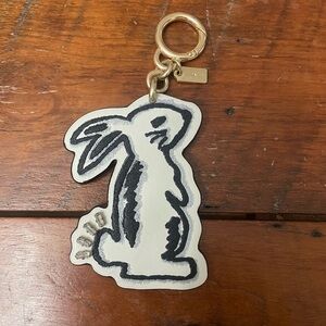 Coach x Selena Gomez Bunny Keychain